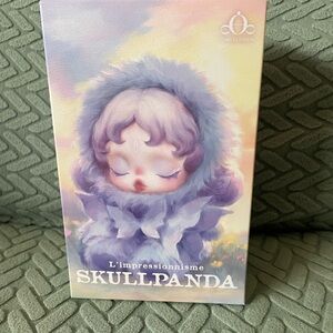 Skullpanda L'impressionnisme Amber Pendant